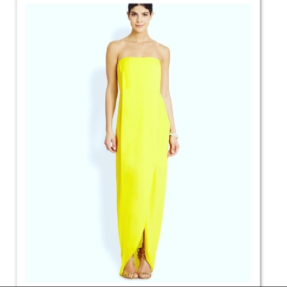 Draped Strapless Dress